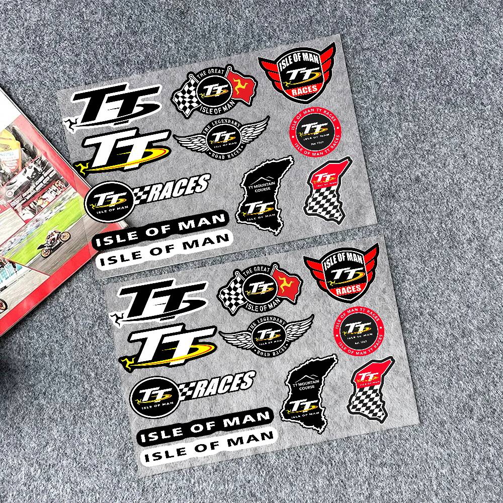 Laptop Accessories Wallpaper - Autocollant de Moto i-ils de Man