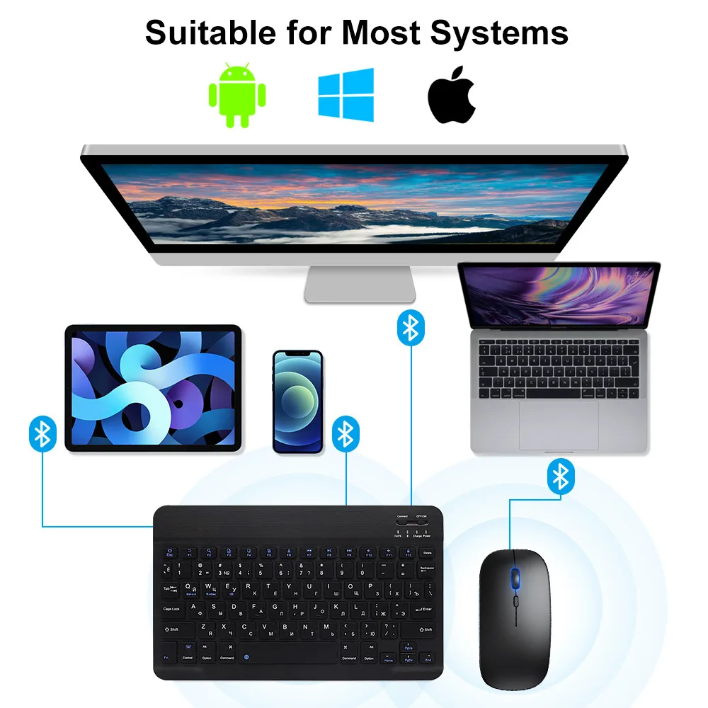 Nouveau 2025 Bluetooth clavier - Laptop Accessories Combo avis et prix