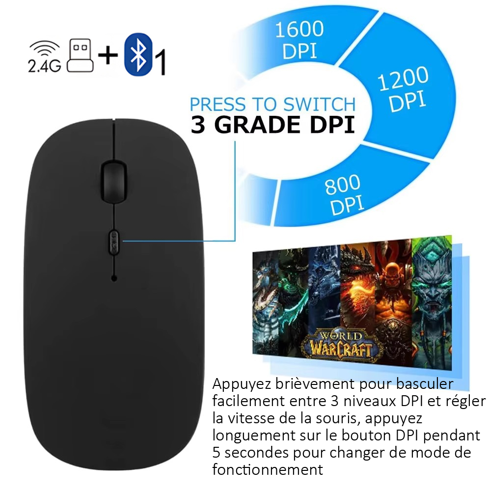 Clavier et souris Bluetooth et - Laptop Accessories Combo avis et prix