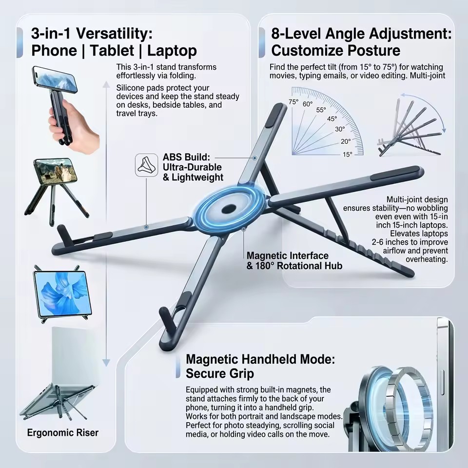 Support de téléphone magnétiqu - Laptop Extra Accessories avis et prix