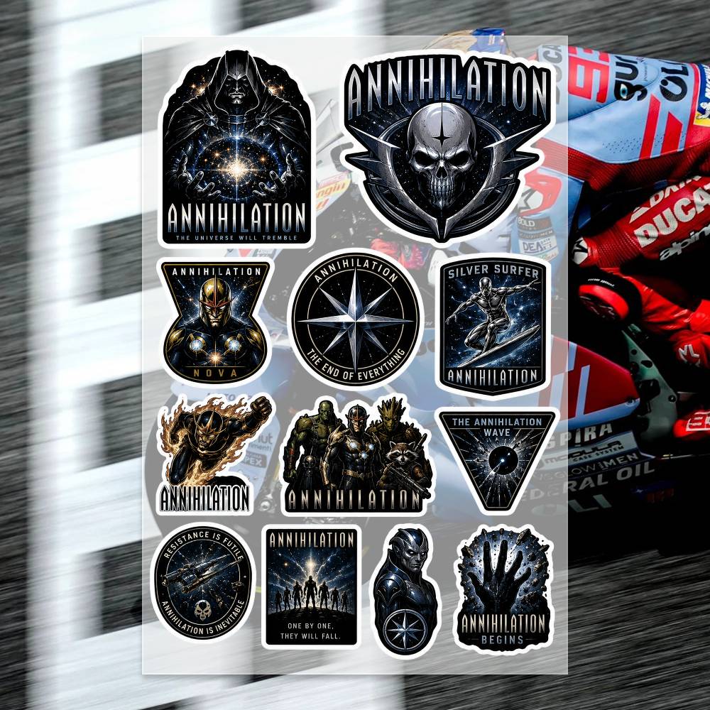 Autocollants A-nnihilation pou - Laptop Accessories Wallpaper avis et prix