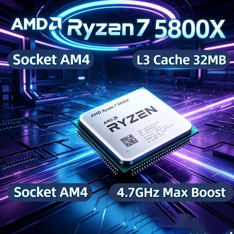 Processeur AMD Ryzen 7 5800X p - Amd Cpu Ryzen 7 avis et prix