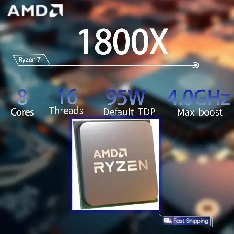 Processeur AMD Ryzen 7 1800X R - Amd Cpu Ryzen 7 avis et prix