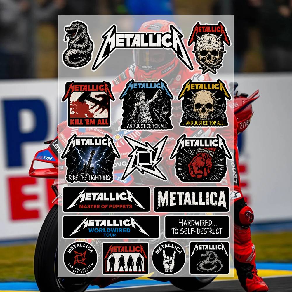 Autocollants M-Metallica pour  - Laptop Accessories Wallpaper avis et prix