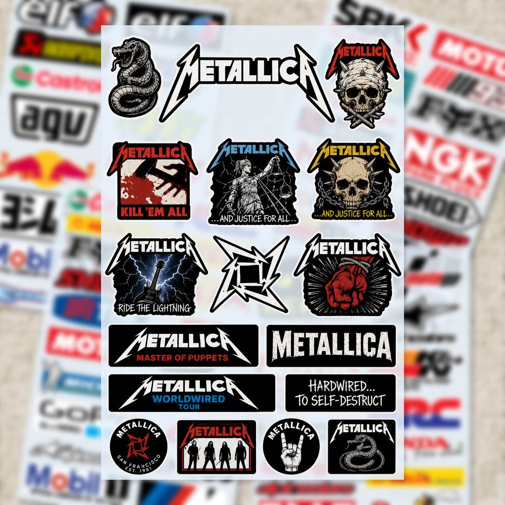 Autocollants M-Metallica pour  - Laptop Accessories Wallpaper avis et prix
