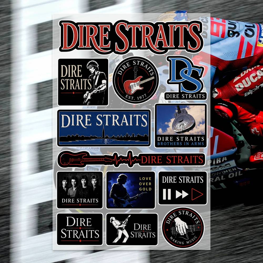 Autocollants D-Dire Straits po - Laptop Accessories Wallpaper avis et prix