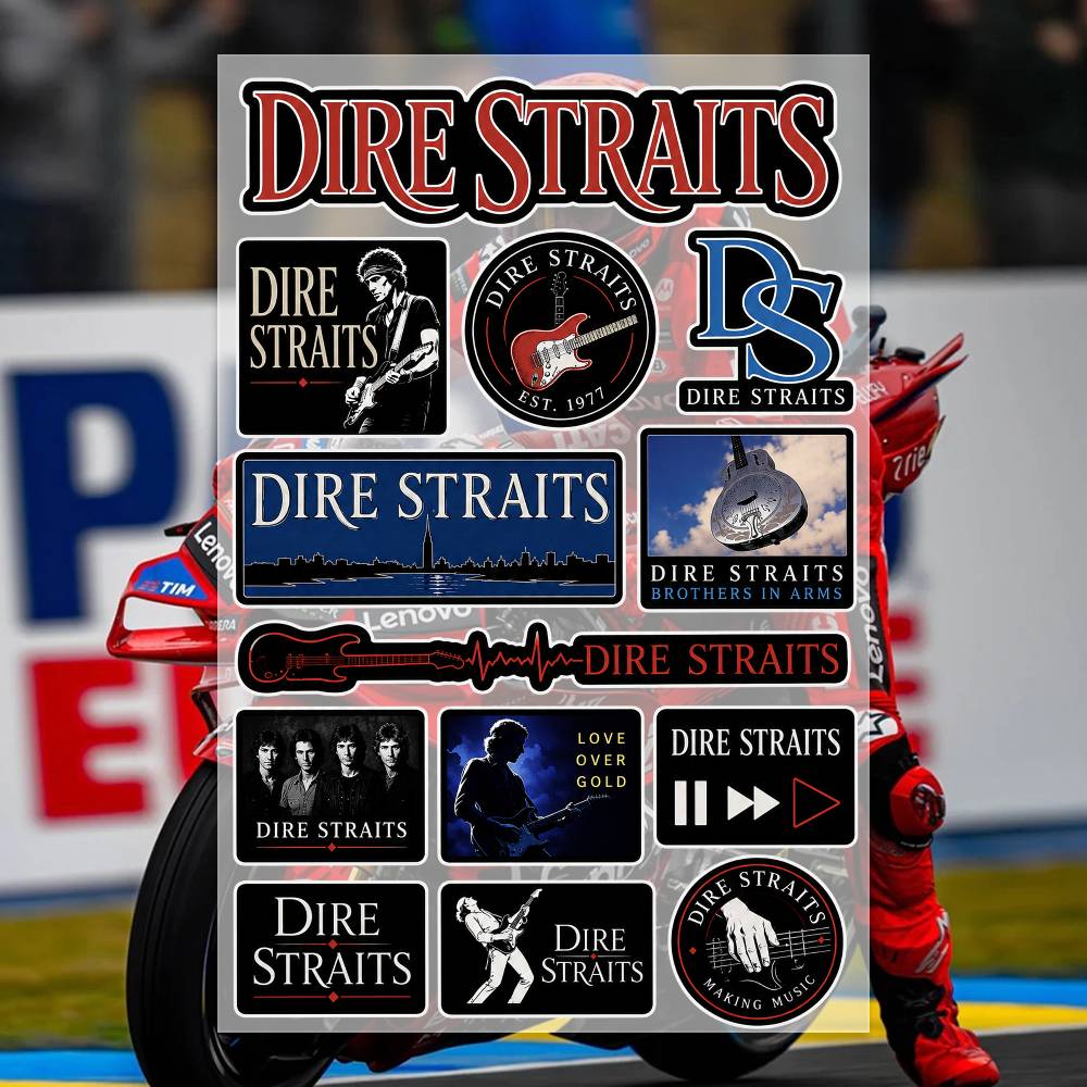 Autocollants D-Dire Straits po - Laptop Accessories Wallpaper avis et prix