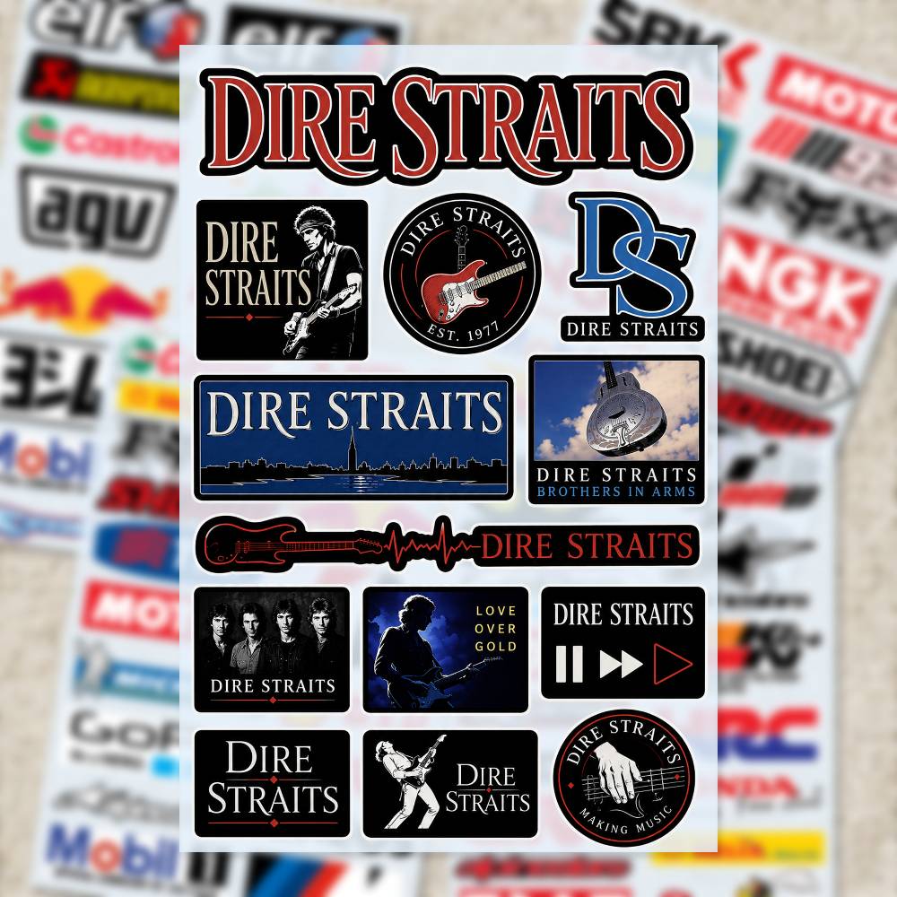 Autocollants D-Dire Straits po - Laptop Accessories Wallpaper avis et prix